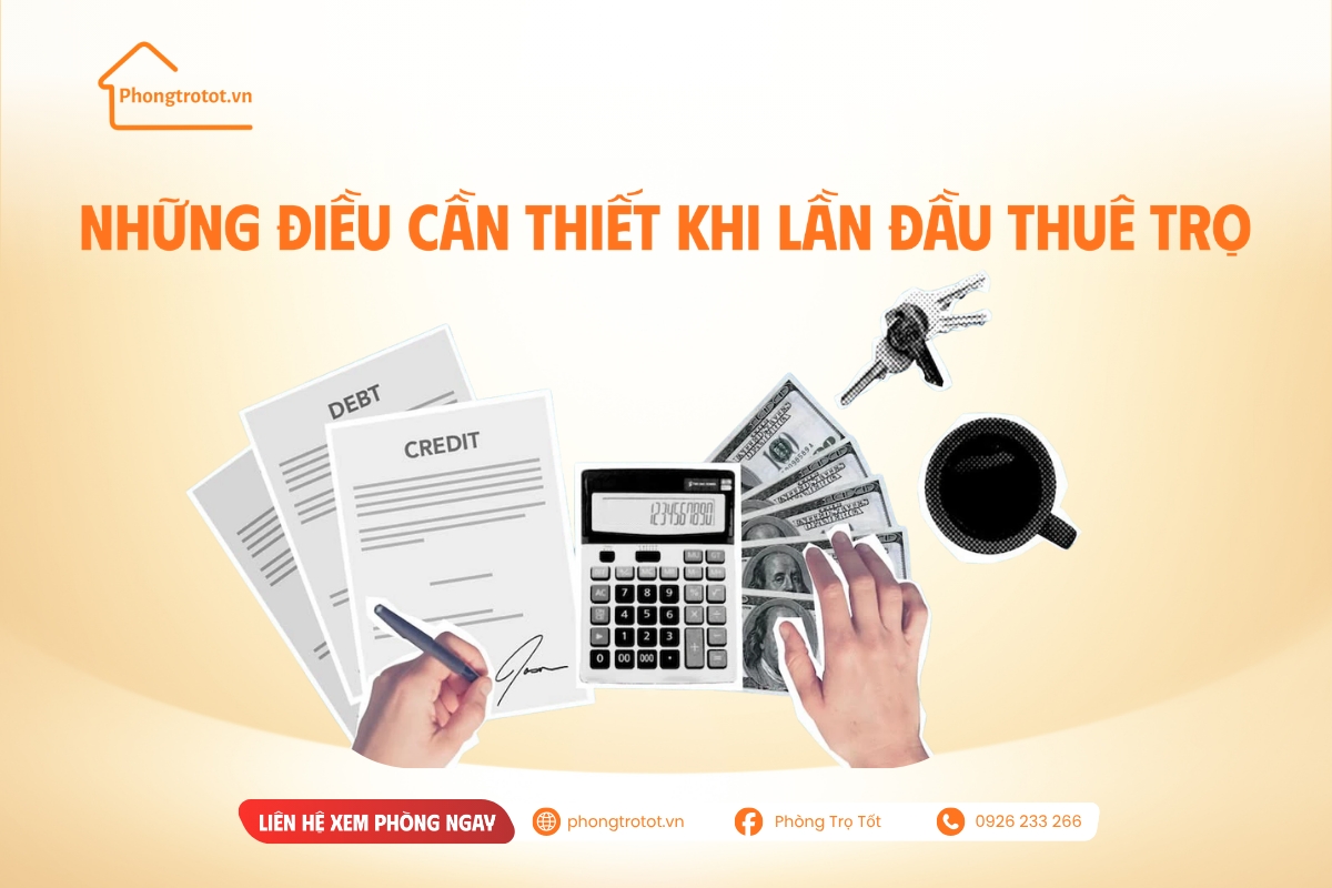Những điều cần biết khi lần đầu thuê trọ dành cho người mới bắt đầu